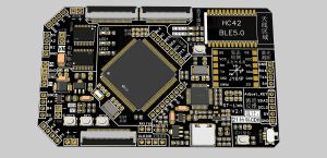 STM32F103ZET6超高度集成六层电机驱动板